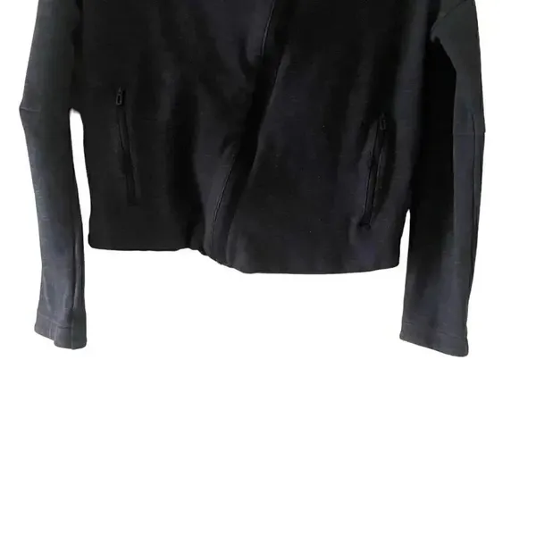 Adidas Heart Racer Track Tops Sporty Lightweight Jacket Black SZ M # 1787 - Image 4