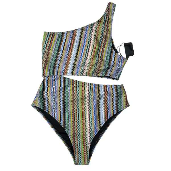 Noli Small Isla One-Piece Swimsuit Asymmetrical One-Shoulder Side Cutout UV 50+ - Image 3