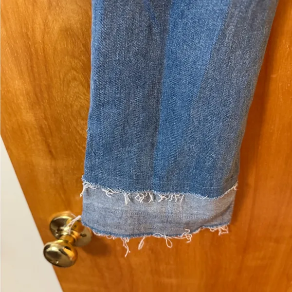Veronica Beard Carolyn Baby Boot High Rise Jeans Blue Denim Button Fly Size 26/2 - Image 13