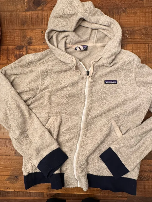 PATAGONIA Shearling Fleece‎ Hoodie Jacket - Image 2