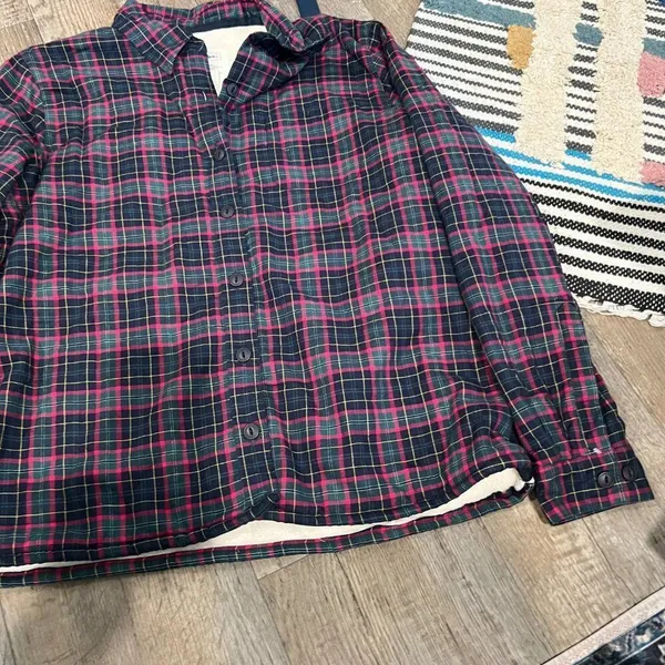 LL‎ Bean medium fleeced lined sweater - Image 2