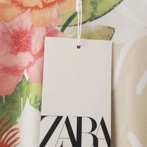 Zara Floral Scarf Tops. NWT. LARGE. - Image 7
