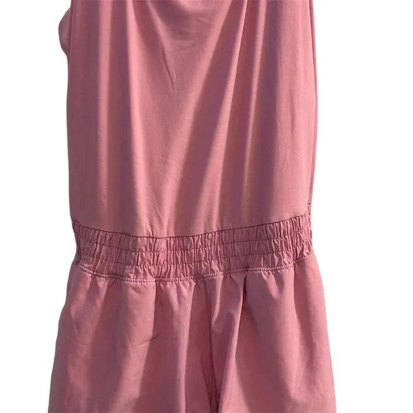 Offline Women's Pink Racerback Romper Size L Casual Summer One-Piece Flaw‎ - Image 4
