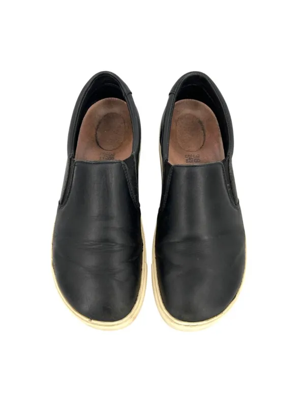Birkenstock Oswego Black Leather Slip-On Shoes Smart Casual Size 38 EU 7-7.5 US - Image 10