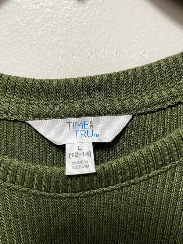 Time & Tru Ribbed Maxi Dress - Image 3