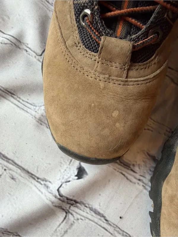 Timberland Women’s Leather Hiking Boots Lace Up Hightop GorpCore Size 6M Granola - Image 15
