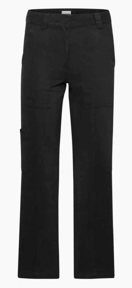 Aritzia Sunday Best New Oscar Mid-rise carpenter pants Black 0 Organic NEW - Image 2