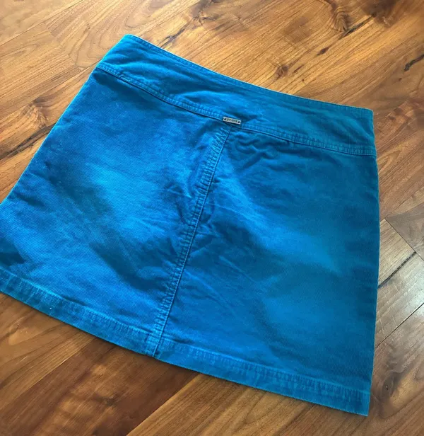 prAna Blue Corduroy skirt - Image 3