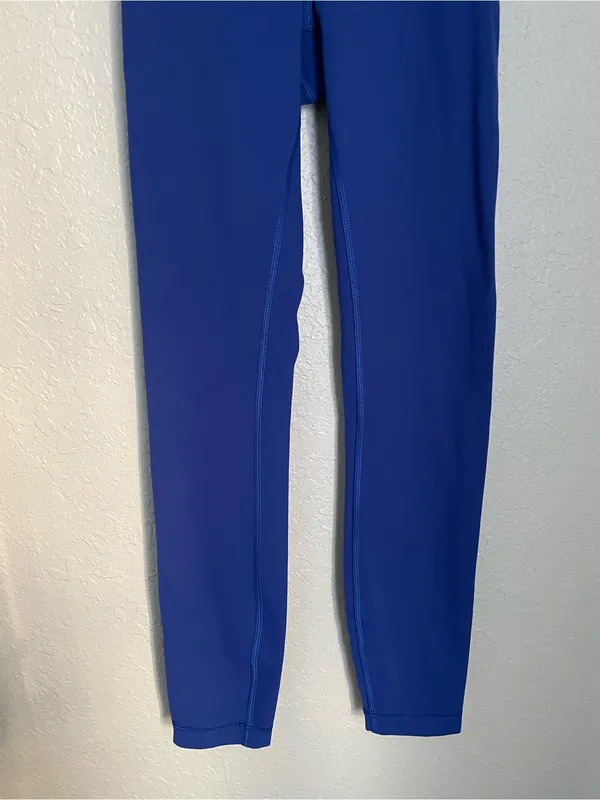 Lululemon Wunder Under Legging Tights Size 2 Blue LW5CQDS - Image 8