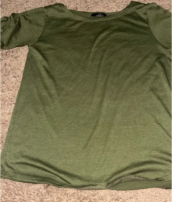 T-shirt with tie up sleeves - Image 2