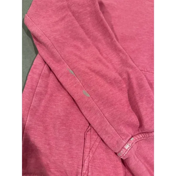 nike hoodie slouchy neck‎ size women's small has paint near wrist - Image 2