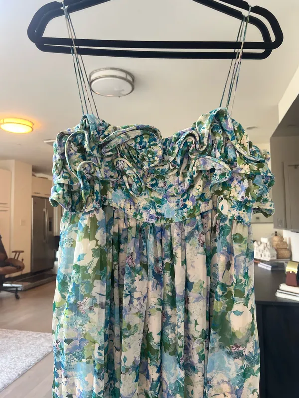 Mango Dress Floral Print - Image 4