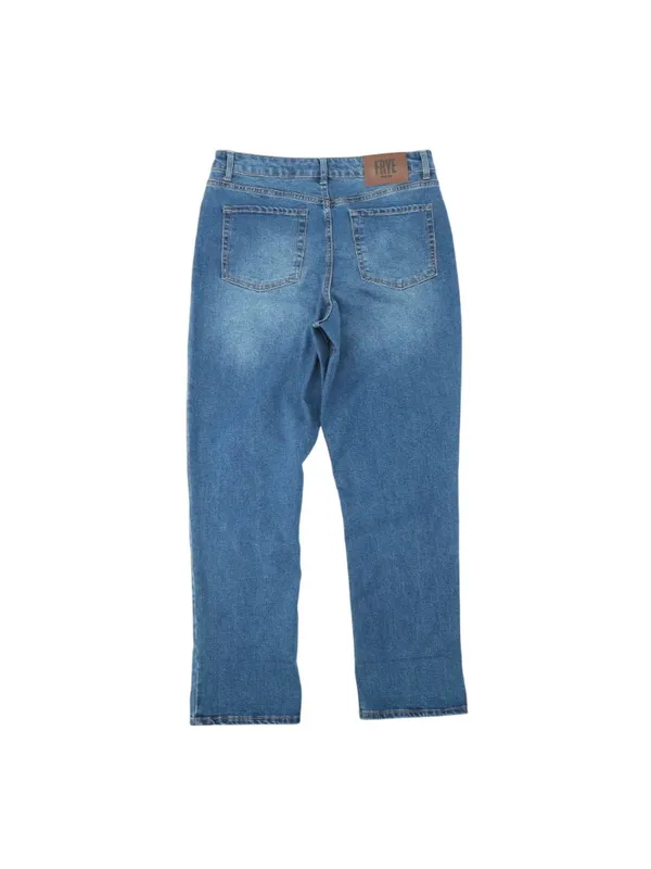 Frye Cuffed or Straight Leg High Rise Stretch Blue Jeans 10 - Image 9