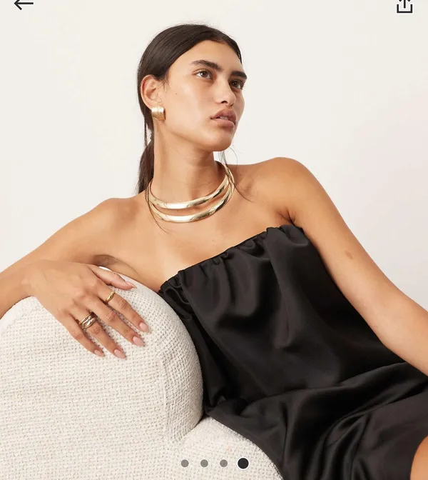 ASOS Black Mini Dress - Image 5