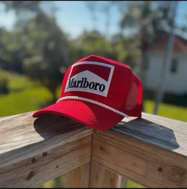Red Marlboro Cap - Image 2