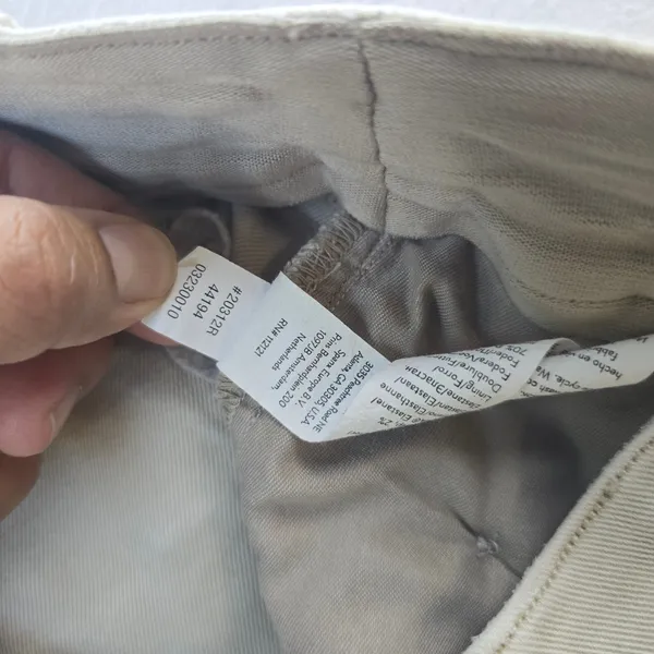 Spanx‎ Stretch Twill Wide Leg Crop Pants Soft Sage Beige 20312R Womens Large L - Image 7
