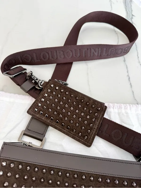 Christian Louboutin Funky Stud Crossbody - Image 4