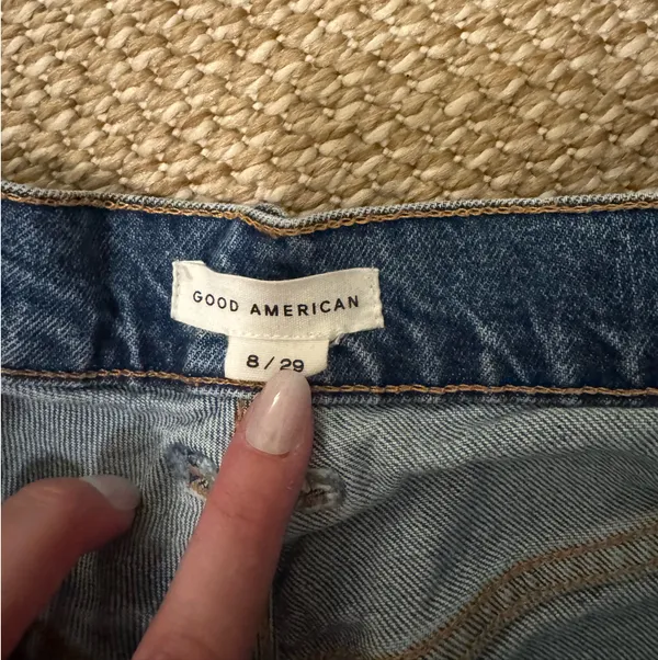 Good American Jean Shorts - Image 3
