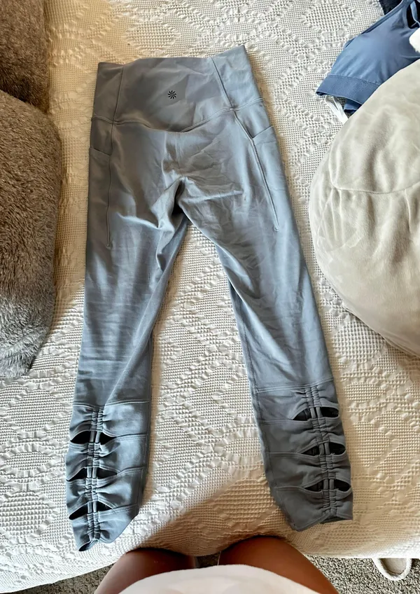 Athleta Light Blue  Leggings - Image 3