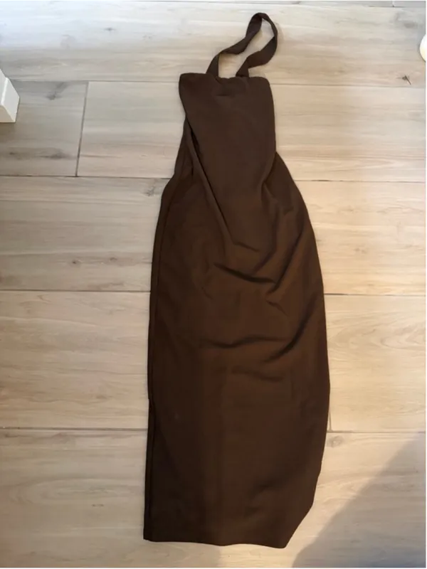 NEW Elegant Formal Bodycon Maxi Dress Halter Neck XS - Image 4