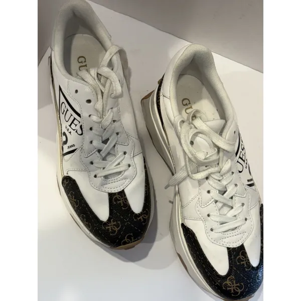 Guess Flpcb5Fal12 CalebB5 Fashion Women Sneaker White Brown US 8.5 - Image 8