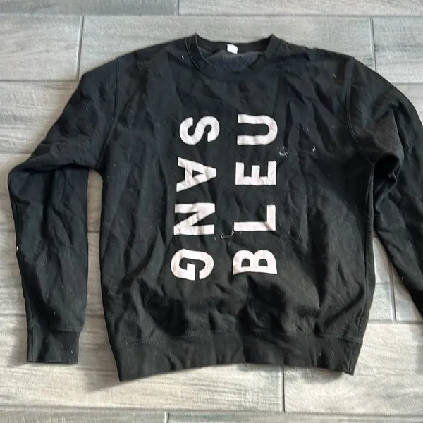 Sang bleu black pull - Image 2