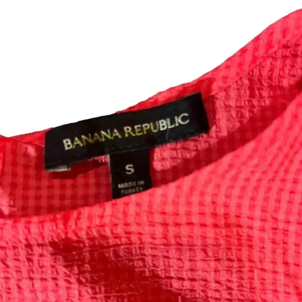 Banana‎ Republic Sleeveless Textured Tiered Blouse Size Small - Image 2