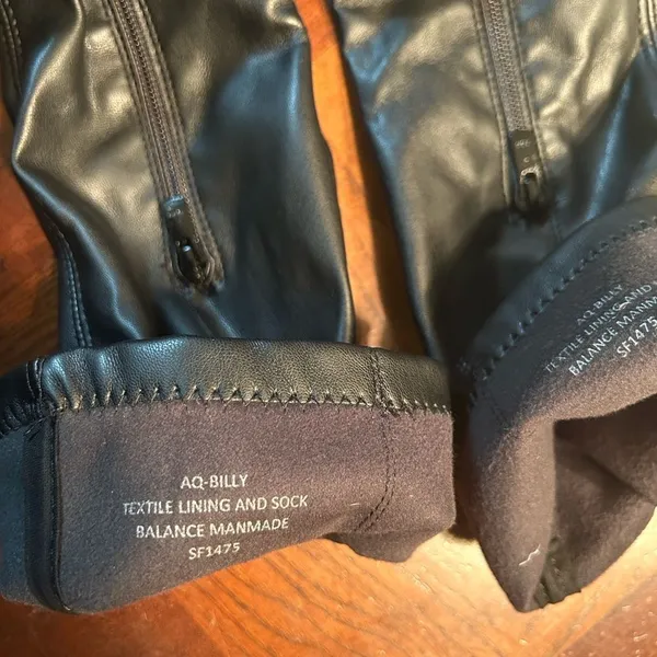 Aqua Black Block  Sock Boots(Size 8) - Image 9