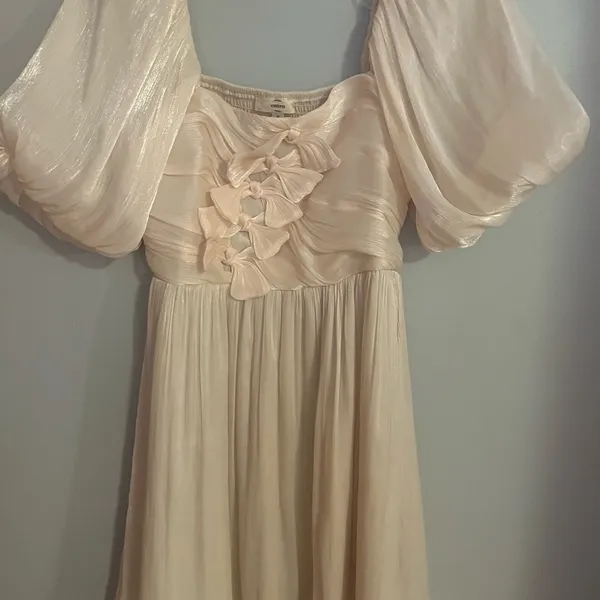 entro Cream Puff Sleeve‎ Mini Dress - Image 2