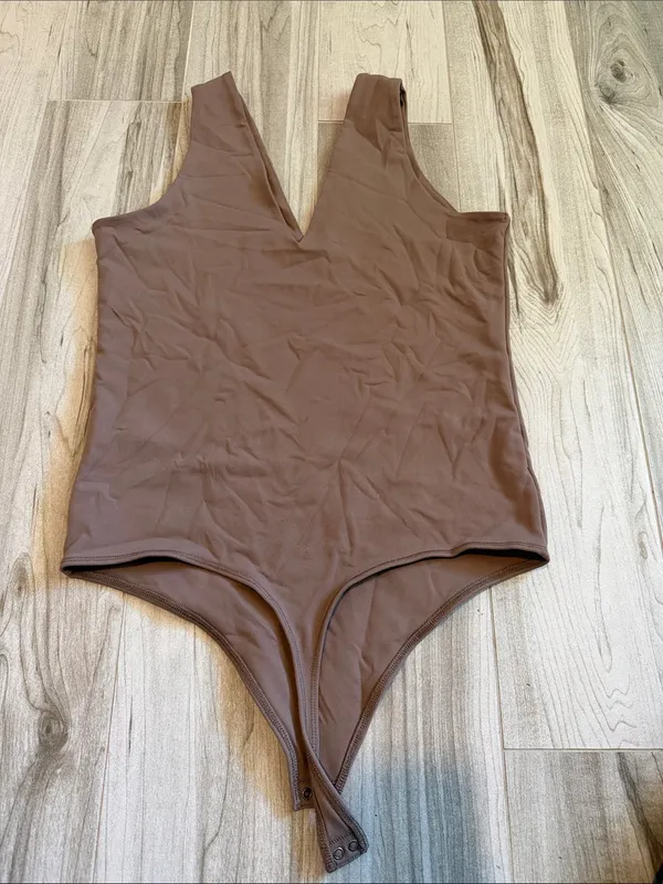 Abercrombie & Fitch Soft A&F Collection Bodysuit Tank Size Large - Image 3
