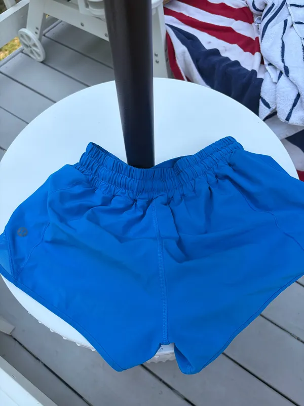 Lululemon Hotty Hot Shorts Blue - Image 2
