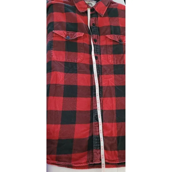 American Eagle Buffalo Plaid Women's Size Medium - Image 7