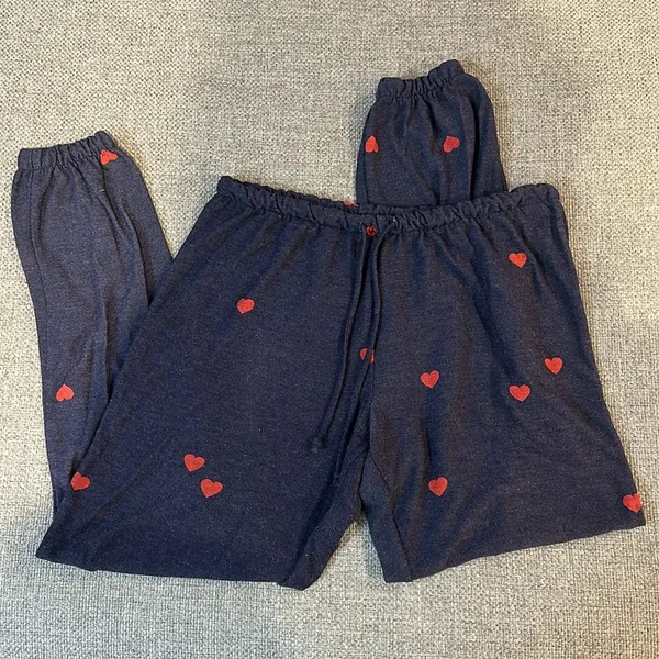MOVING SALE Navy hearts Chaser jogger - Image 2