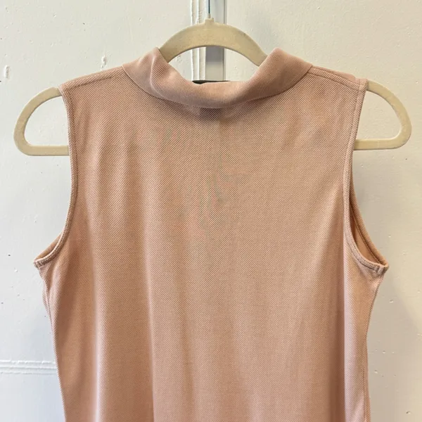 Vintage Tehama Nancy Haley 100% Silk Women's Sleeveless Polo Shirt Tank Knit Top - Image 5