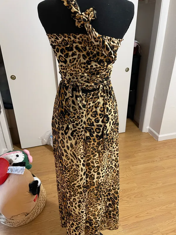 Two piece dress Brown - Image 3