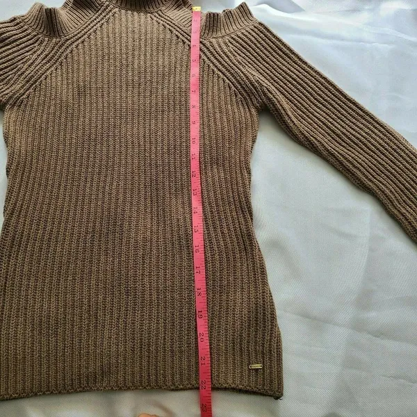 Guess‎ Small Brown Cold Shoulder Pullover - Image 4