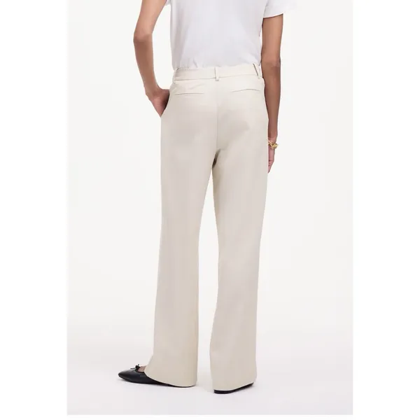 Madewell Pants Women's 8 Slouchy Straight Drapey Twill Muted Stone New #CCC9-9 - Image 2