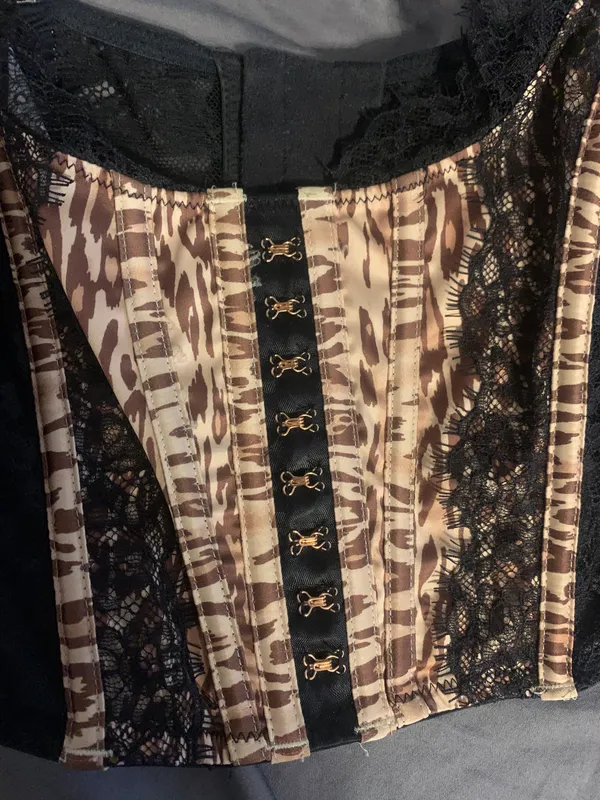 Victoria’s secret cheetah Bustier - Image 3