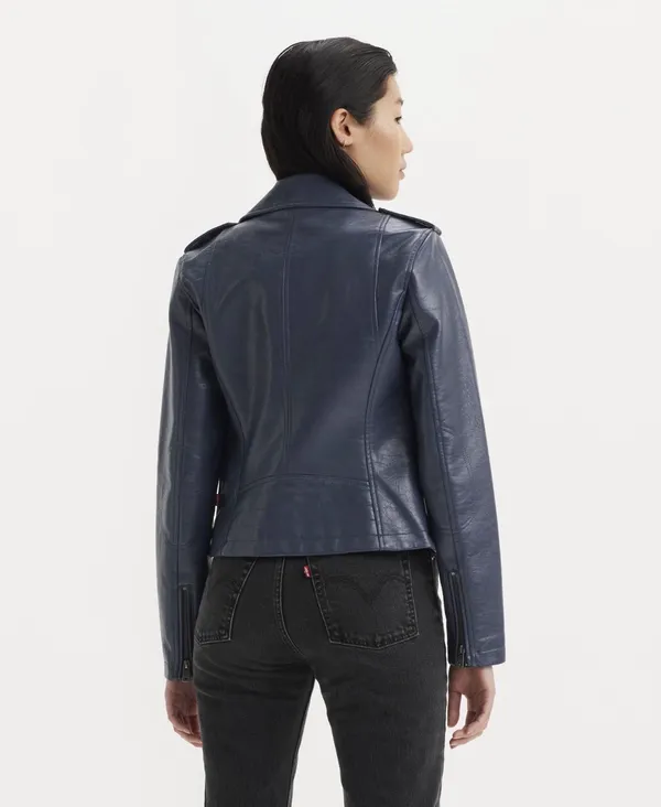 Levi’s Faux Leather Moto Jacket - Image 3