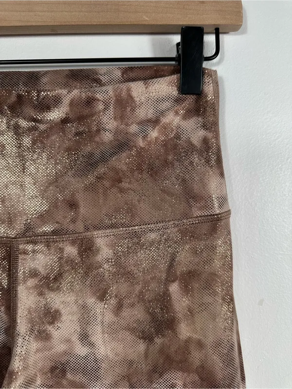 Lululemon‎ Align Crop 23” Shine Leggings Size 6 Diamond Dye Misty Shell Cacao - Image 7