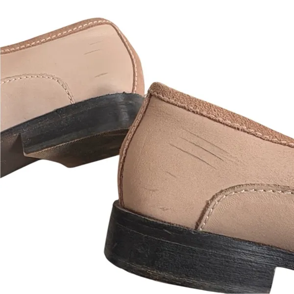 EUC Free People Leather Brady Loafers Size 7.5 - Image 9