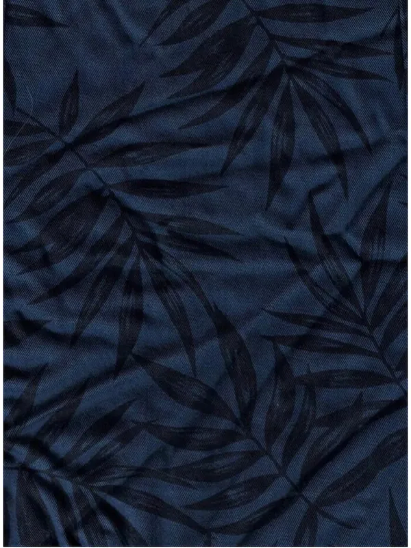 Orvis Blue Navy Leaf Print Jogger Pants M (~18” Waist) NWT - Image 3