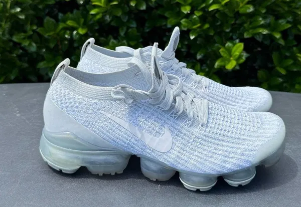 Nike Air Vapor Max 3.0 White/Pure Platinum/ Metallic Silver Women’s Size 8.5 - Image 6
