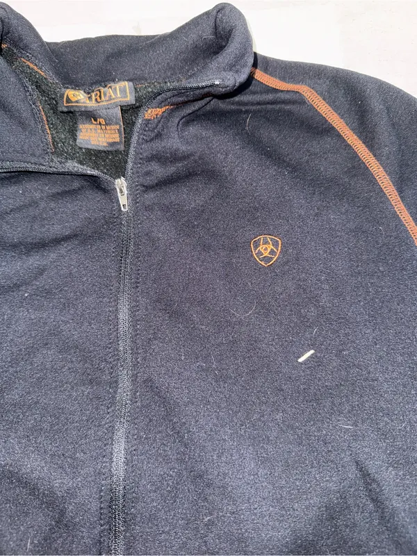 Ariat Women's‎ Fleece-Lined Quarter-Zip Pullover size L - Image 2