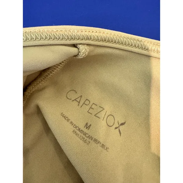 Capezio Bodysuit Leotard Camisole Women M Nude Stretch Minimalist Balletcore‎ - Image 2