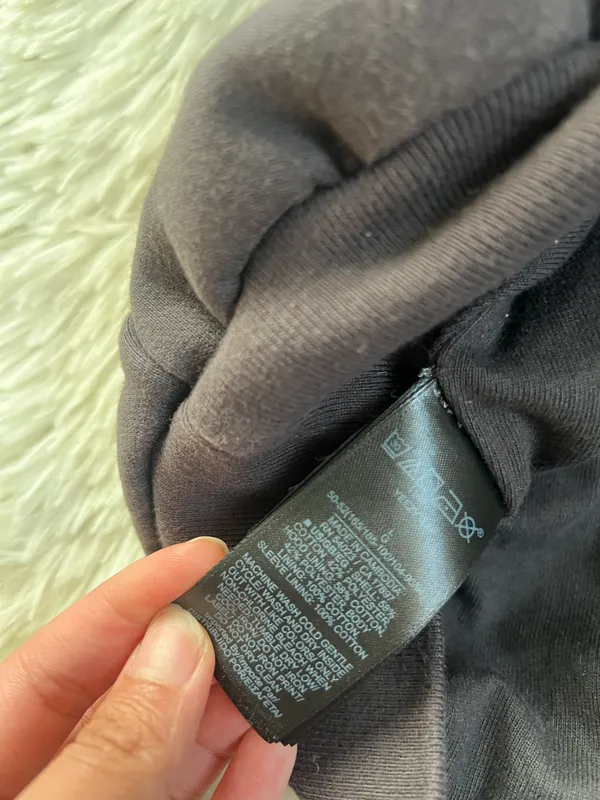 Yeezy Gap Engineered by Balenciaga Dove Hoodie Black - Image 6