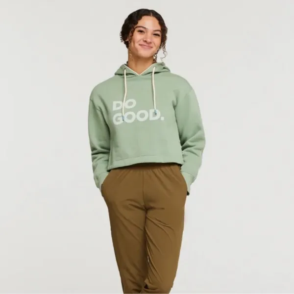 Cotopaxi Women's Do Good Organic Crop Sweatshirt Hoodie Size Small - Image 2