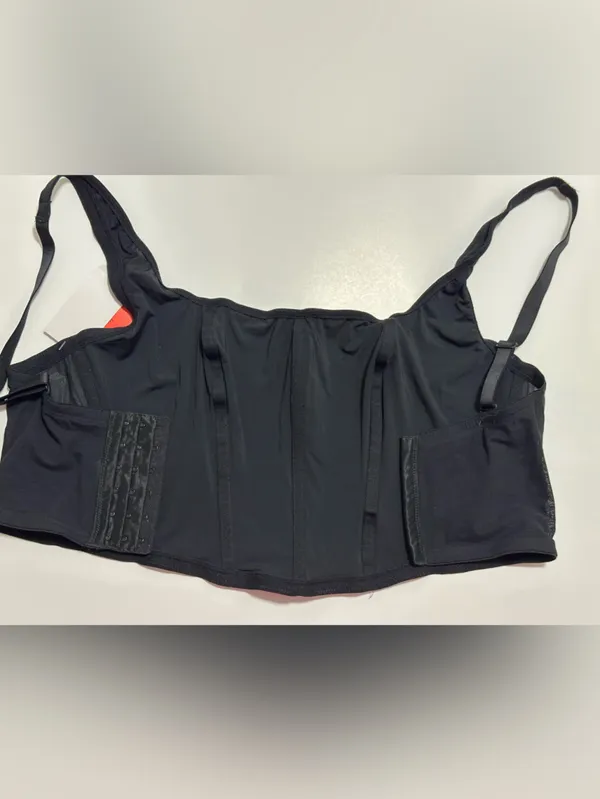 Everyday Black Tank Bra with Light Sculpting Support Size XL - Image 4