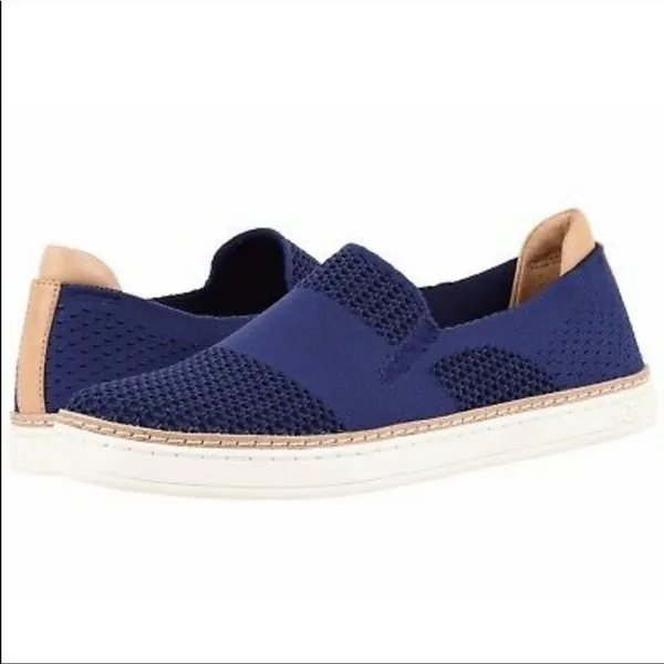 Ugg‎ Sammy Slip On Woven Sneakers Navy Blue Sz 7.5 - Image 2