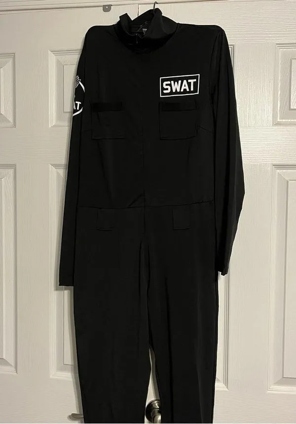 Spirit Halloween SWAT Catsuit - Image 3